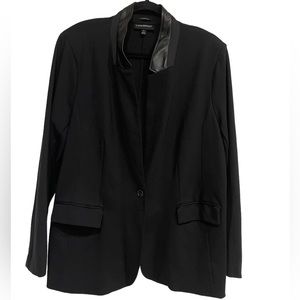 Lane Bryant The Bryant Blazer Black W Pockets W Sz 24
